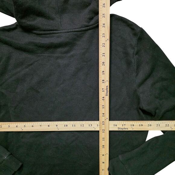 Victoria’s Secret PINK Everyday Fleece Zip-Up Hoodie Black Women’s L - Picture 6 of 6